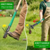 69ecdc882c62a552f7e47394b2758ddb76cf04c37dcc506e4c592.jpg Weed Puller Tool with 2 Weed Eject Feature, 43.7in Stand Up Dandelion Remover Tool, Real Bamboo Handle and Metal 4 Claw & Foot Pedal, Heavy Duty Garden Weeder
