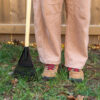69ecdd94839bb9d18ef3a3582e73b5b5d594f6f274db7f3fbab50.jpg 8-inch Wooden-Handled Polyester Shrub and Leaf rake